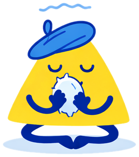 D.A.R.C.I meditating peacefully